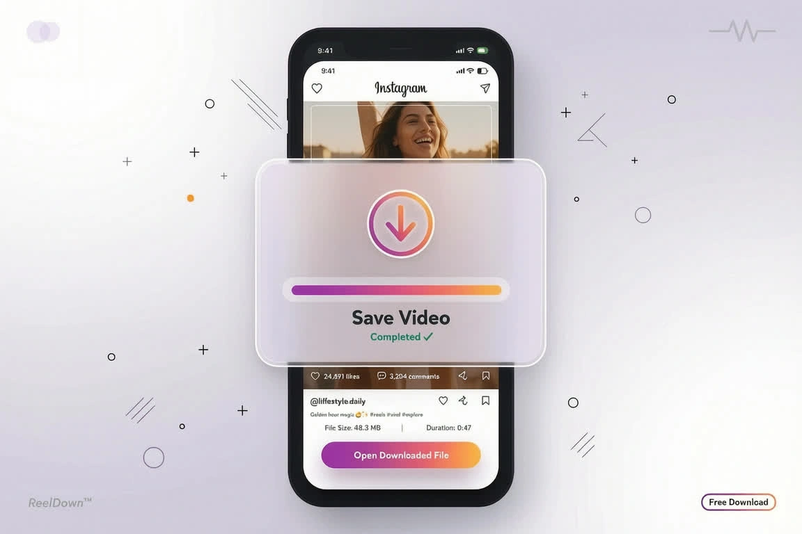 Instagram Reels Downloader senza filigrana