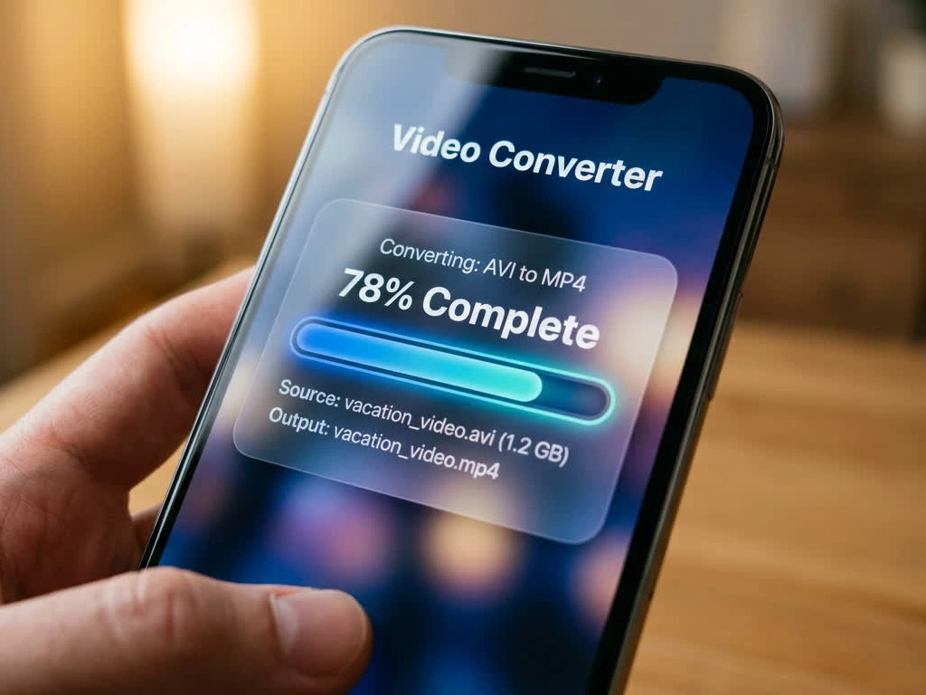 Video konverter AVI zu MP4 für Telefone, Fernseher und Browser