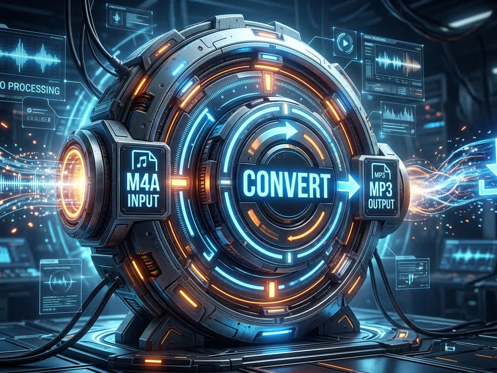Convertitore online da M4A a MP3 per una cartella completa