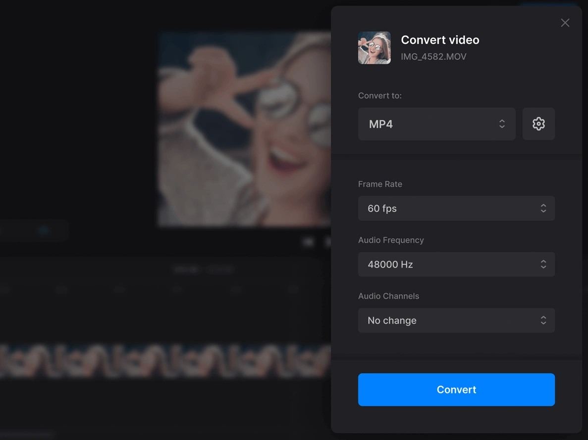 MOV to MP4 Converter Online - Turn QuickTime Clips into MP4