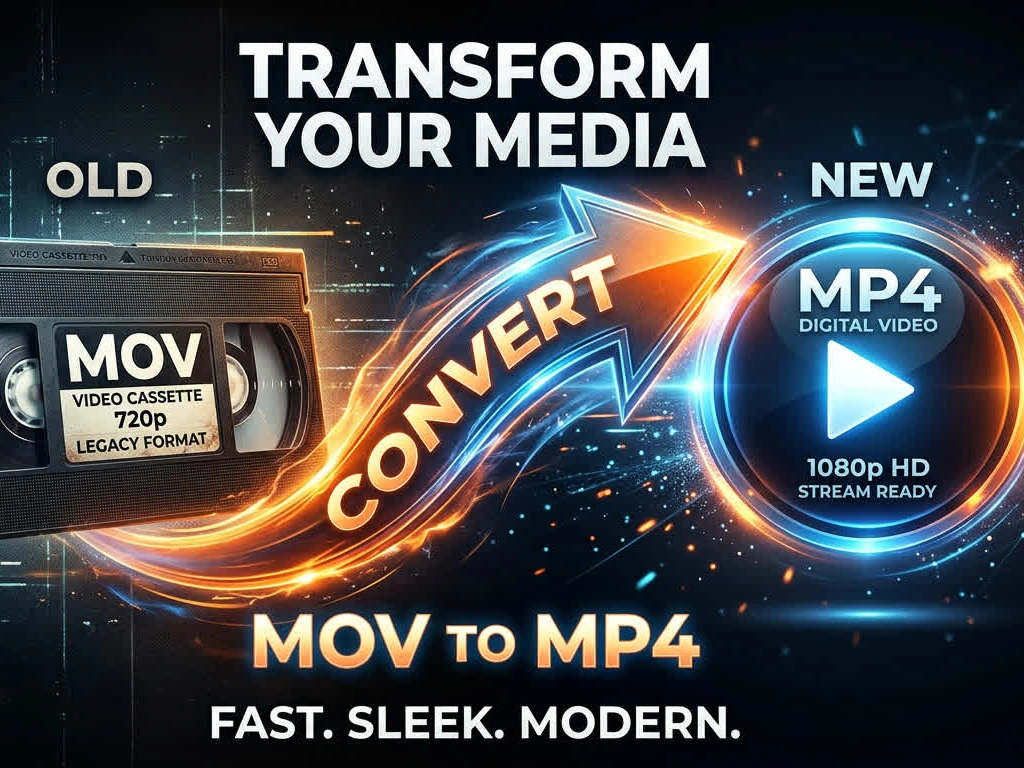 MOV to MP4 Video Converter for Editors, Decks and Uploads