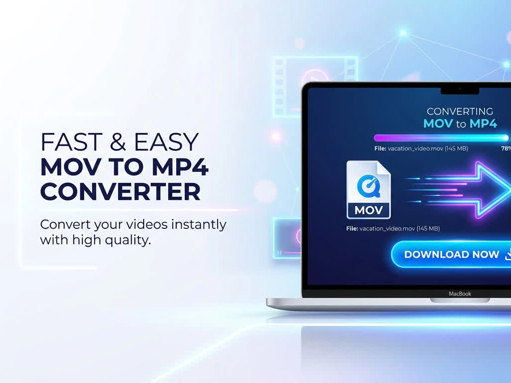 Online Video Converter MOV to MP4 for a Whole Shoot