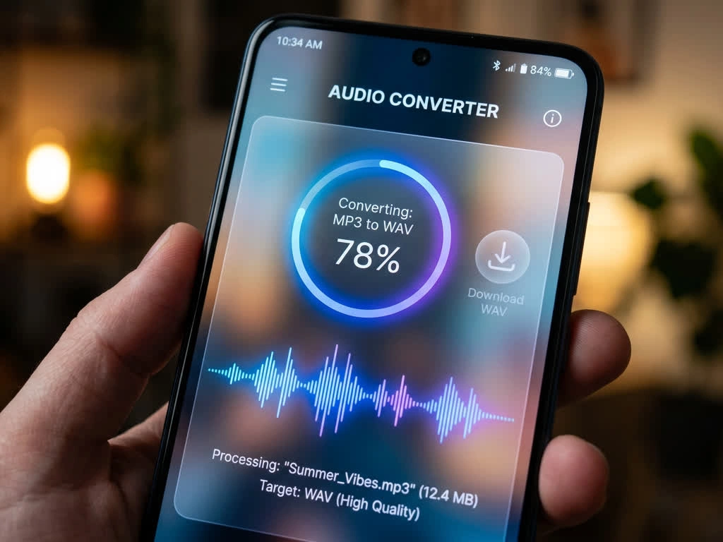 Convertitore da MP3 a WAV-Convertire l'audio MP3 in WAV online