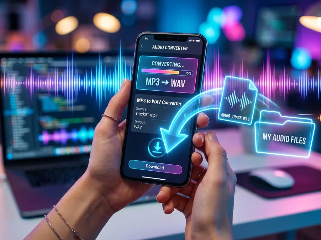 Convertitore online da MP3 a WAV per una cartella completa