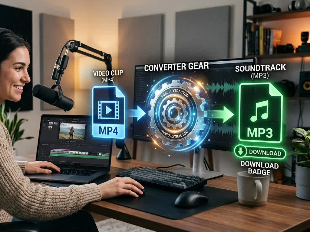 Wijzig MP4 naar MP3 Online met Bitrate en Trim Controls