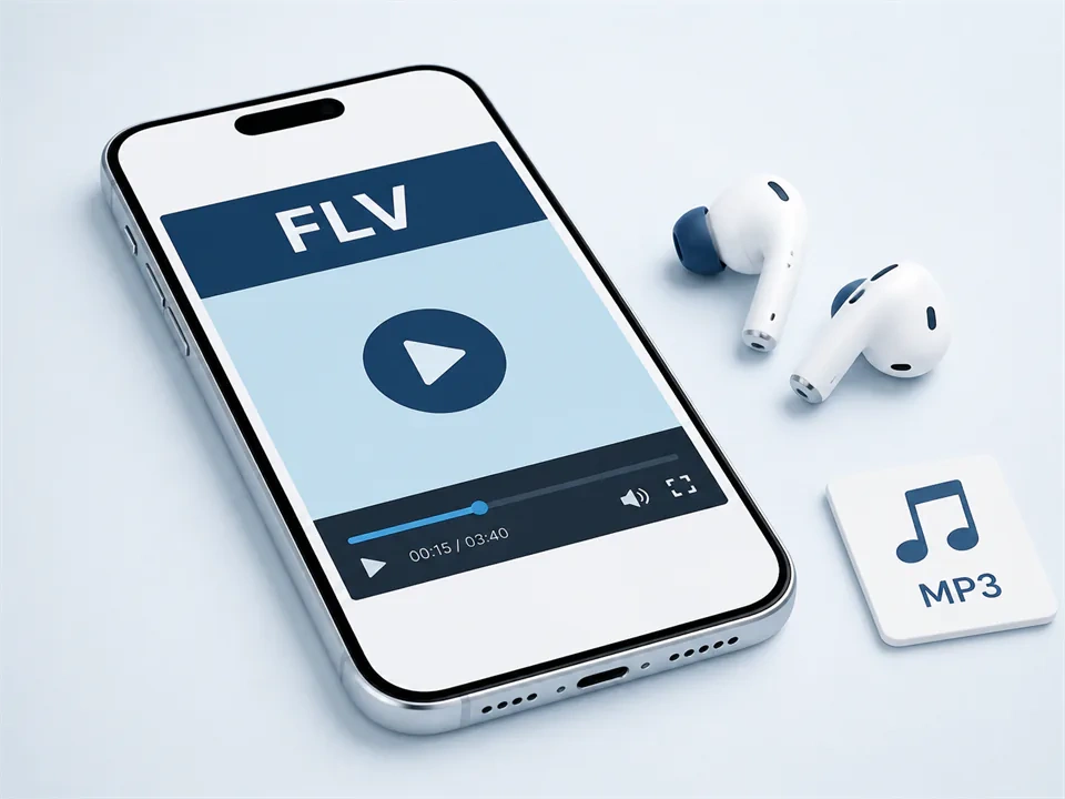 Konvertieren von FLV zu Audio aus Legacy Web Archives