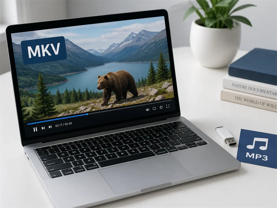 Convertitore da video a MP3 MKV per film e spettacoli