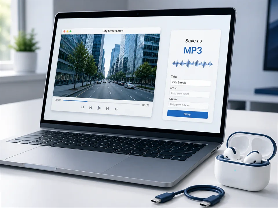Cloud Convertire MOV in MP3 nel browser