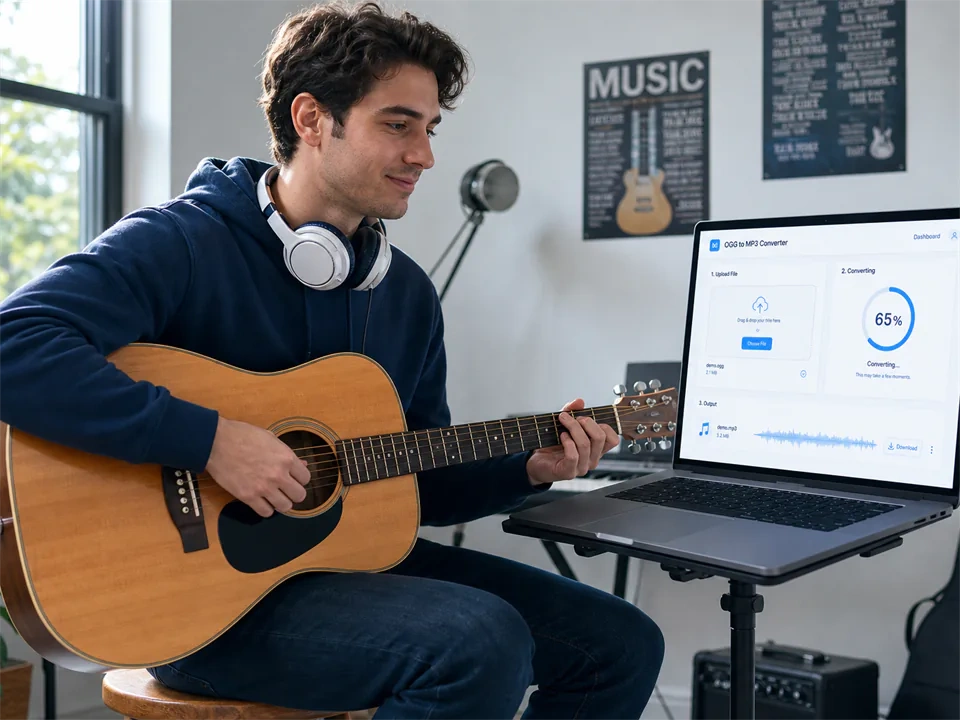 What is Cubva's OGG to MP3 Converter?