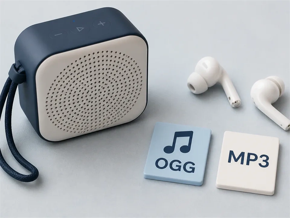 Audio File Converter OGG to MP3 for Games and Web Audio