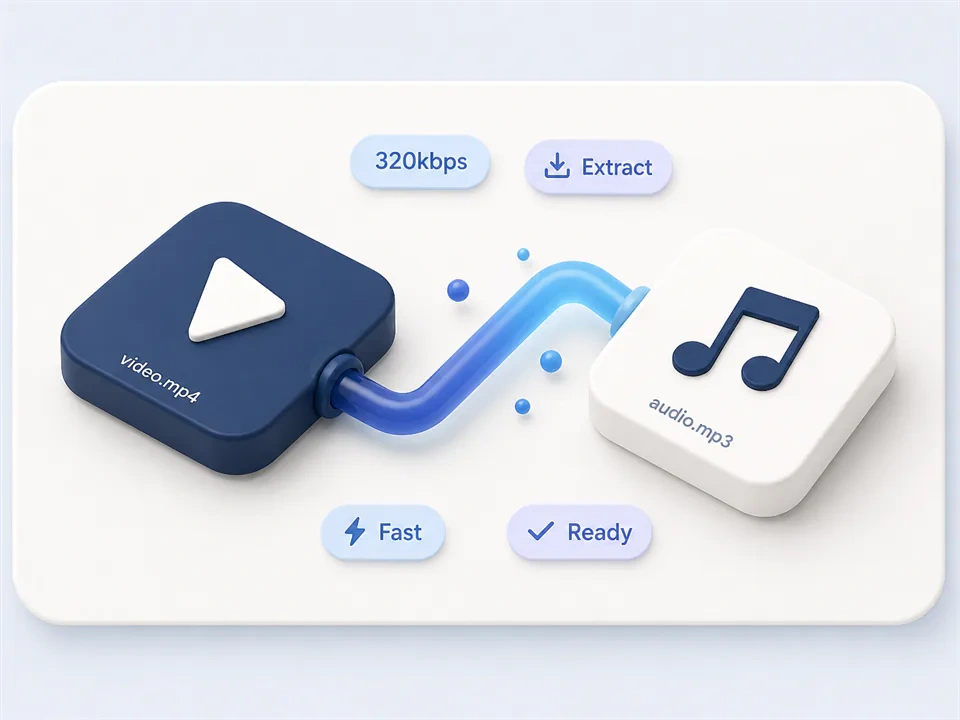 Video Converter MP4 to MP3 and Convert MOV to MP3