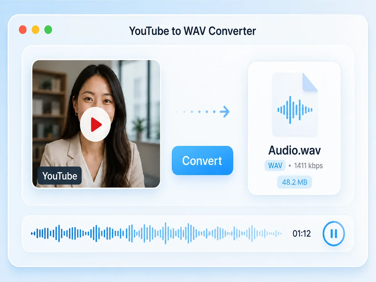 Download from YouTube to WAV in the Browser